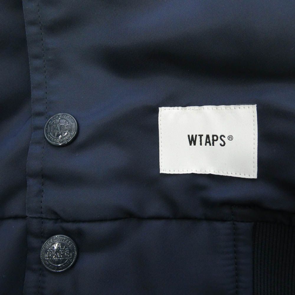 WTAPS ダブルタップス 26SS 261TQDT-JKM01 TEAM JACKET NYLON TWILL