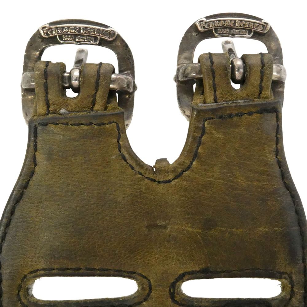 CHROME HEARTS クロムハーツ（原本無） DOUBLE RR TINY BUCKLE CAMO