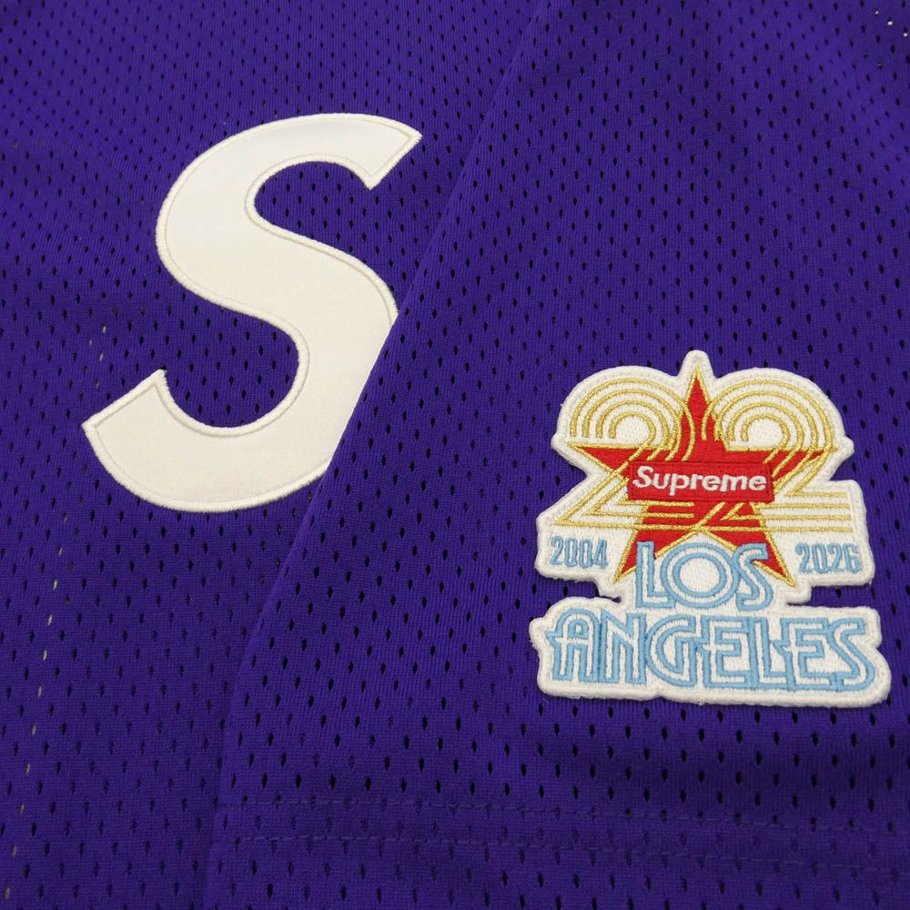 Supreme シュプリーム 26SS Shop S Logo Baseball Henley Los Angeles
