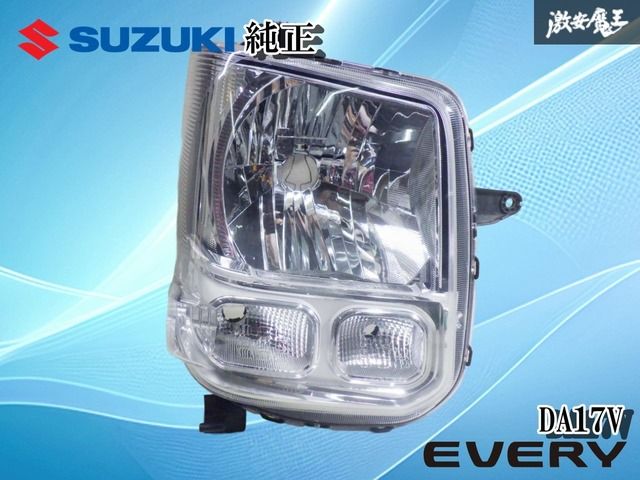 ストア出品】スズキ純正 DA17V エブリイ バン ハロゲン ヘッドライト