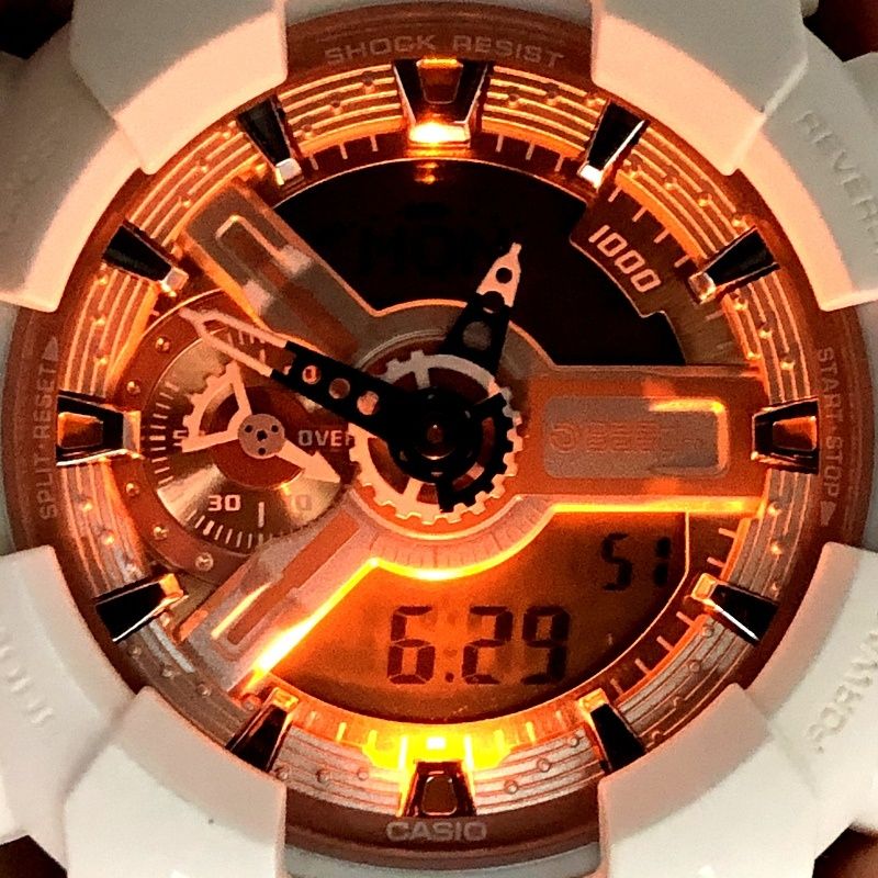 G-SHOCK ジーショック GA-110DB-7A Dash Berlin ダッシュ ベルリン コラボモデル ホワイト ピンクゴールド 2017年4月発売 G-SHOCK ジーショック GA-110DB-7A Dash Berlin ダッシュ ベルリン