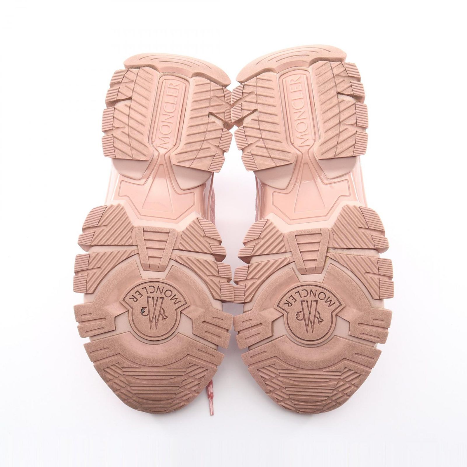 モンクレール MONCLER スニーカー LEAVE NO TRACE ピンク レザー LEAVE