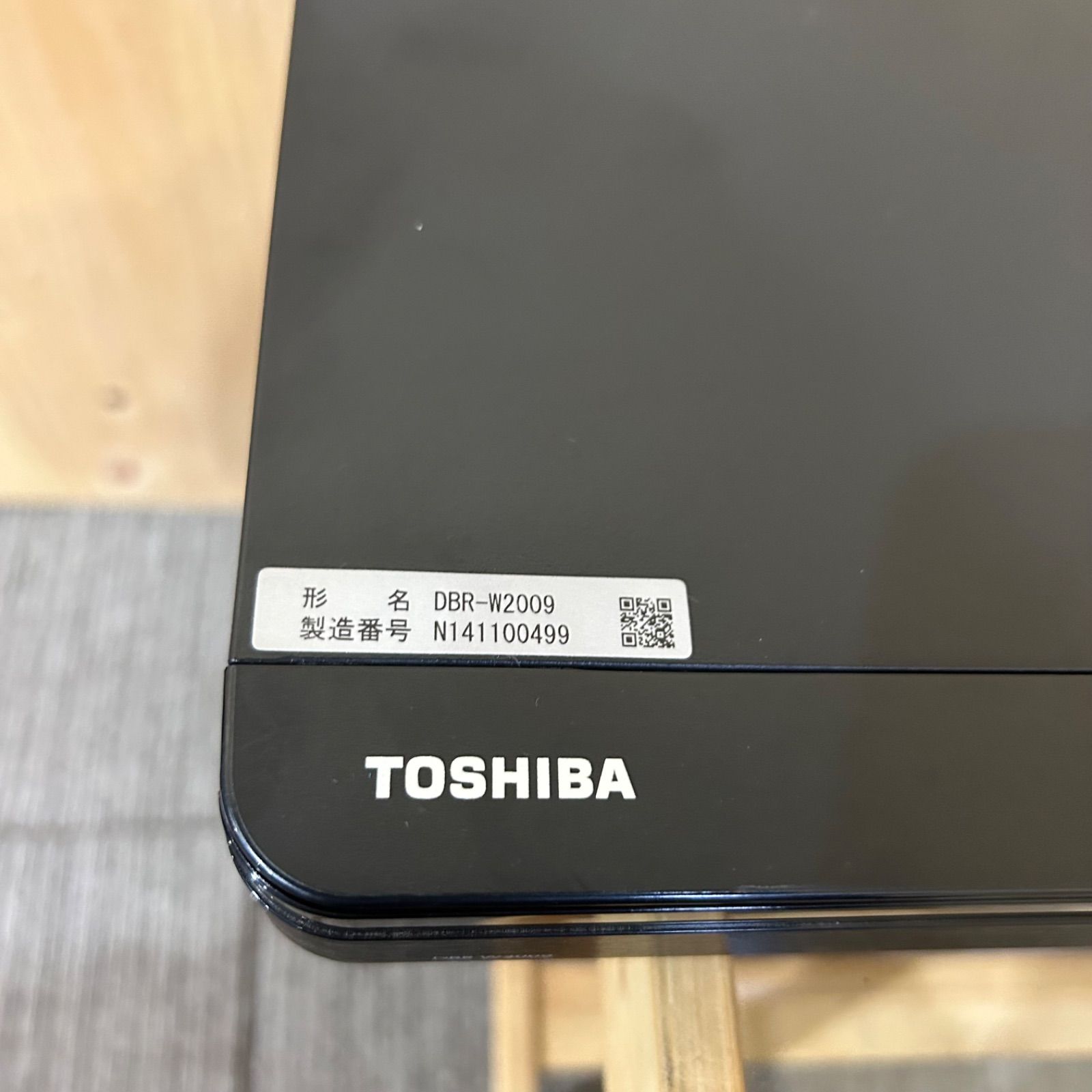 SGM】ジャンク TOSHIBA REGZA DBR-W2009 HDD＆BluRayレコーダー - メルカリ