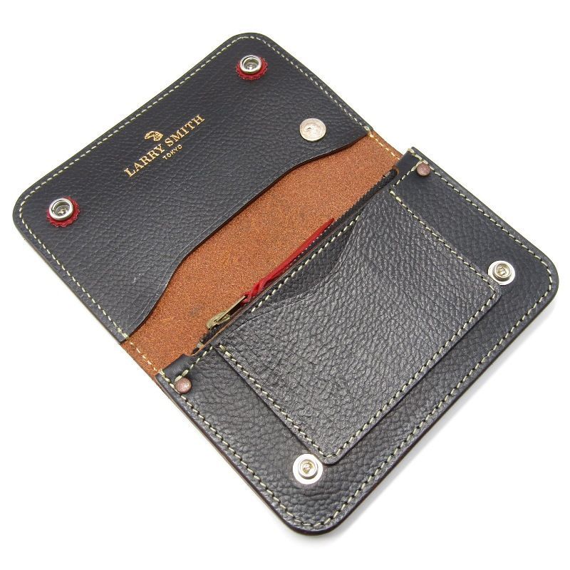 LARRY SMITH エンボストラッカーウォレットS 未使用 LARRY SMITH ラリースミス トラッカーウォレットS エンボス加工