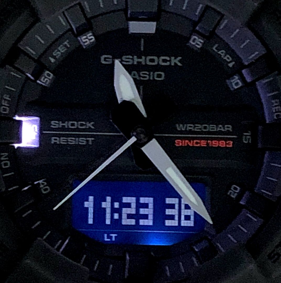 G-SHOCK ジーショック GA-835A-1A 35周年記念 ビッグバンブラック