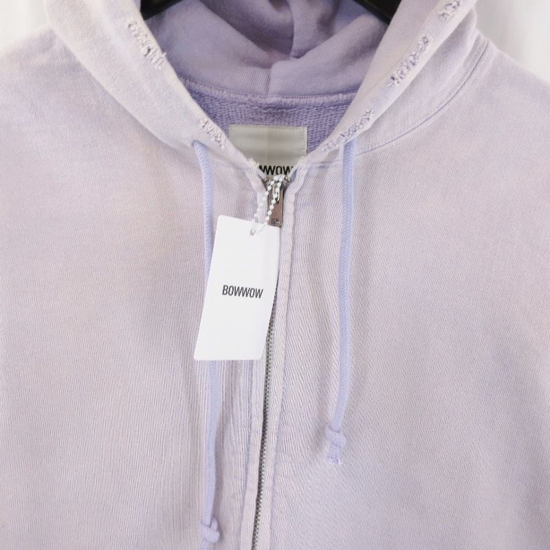 未使用 BOW WOW バウワウ ZIP HOODIE AGED BW261-ZH ジップパーカー