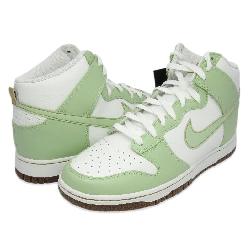 未使用 NIKE ナイキ 30cm DUNK HIGH RETRO SE DQ7680-300 ダンク ハイ レトロ シーズナルエディション HONEYDEW/SUMMIT WHITE  88000115 未使用 NIKE ナイキ 30cm DUNK HIGH RETRO SE DQ7680-300 ダンク ハイ