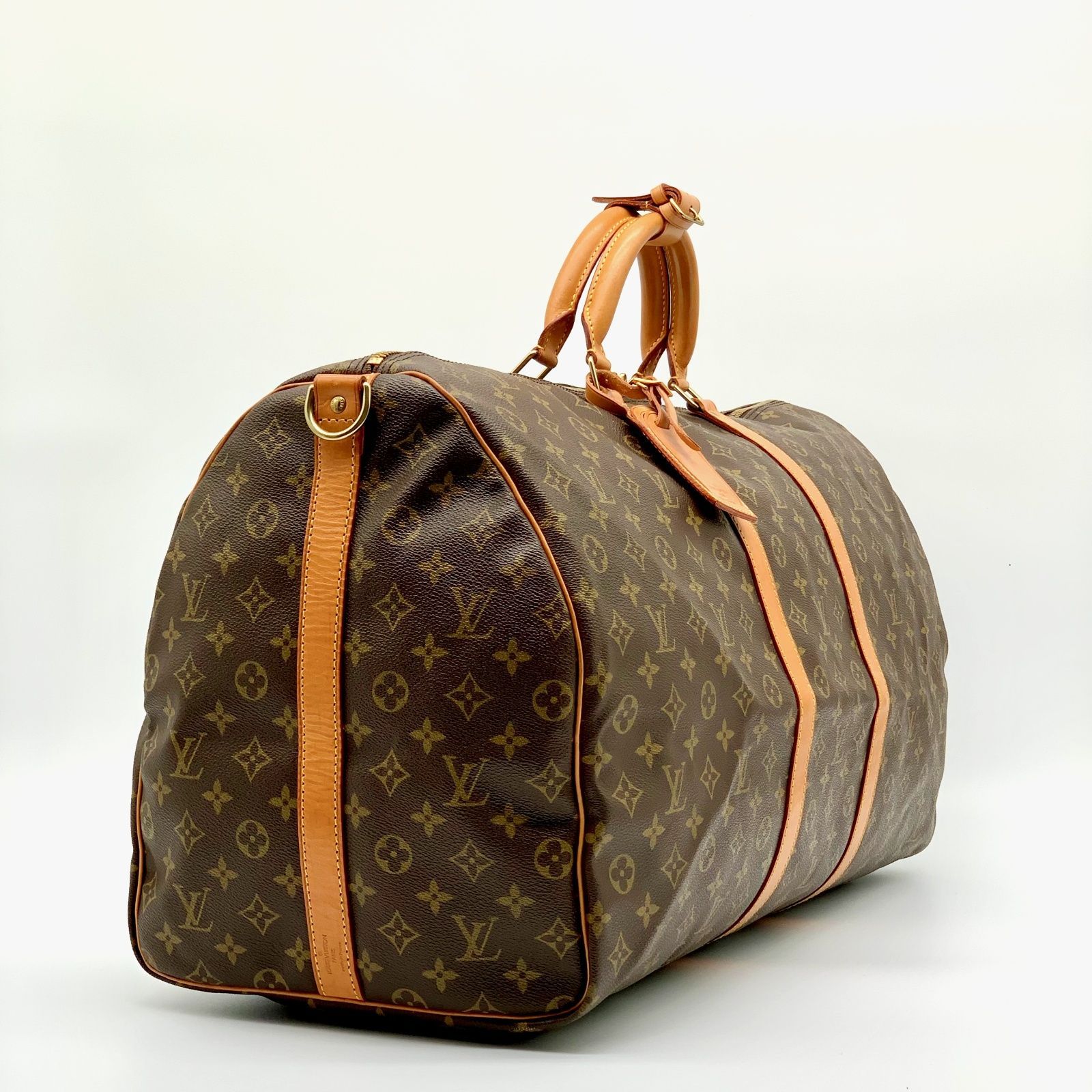 LOUIS VUITTON キーポル・バンドリエール 60 モノグラム ボストン