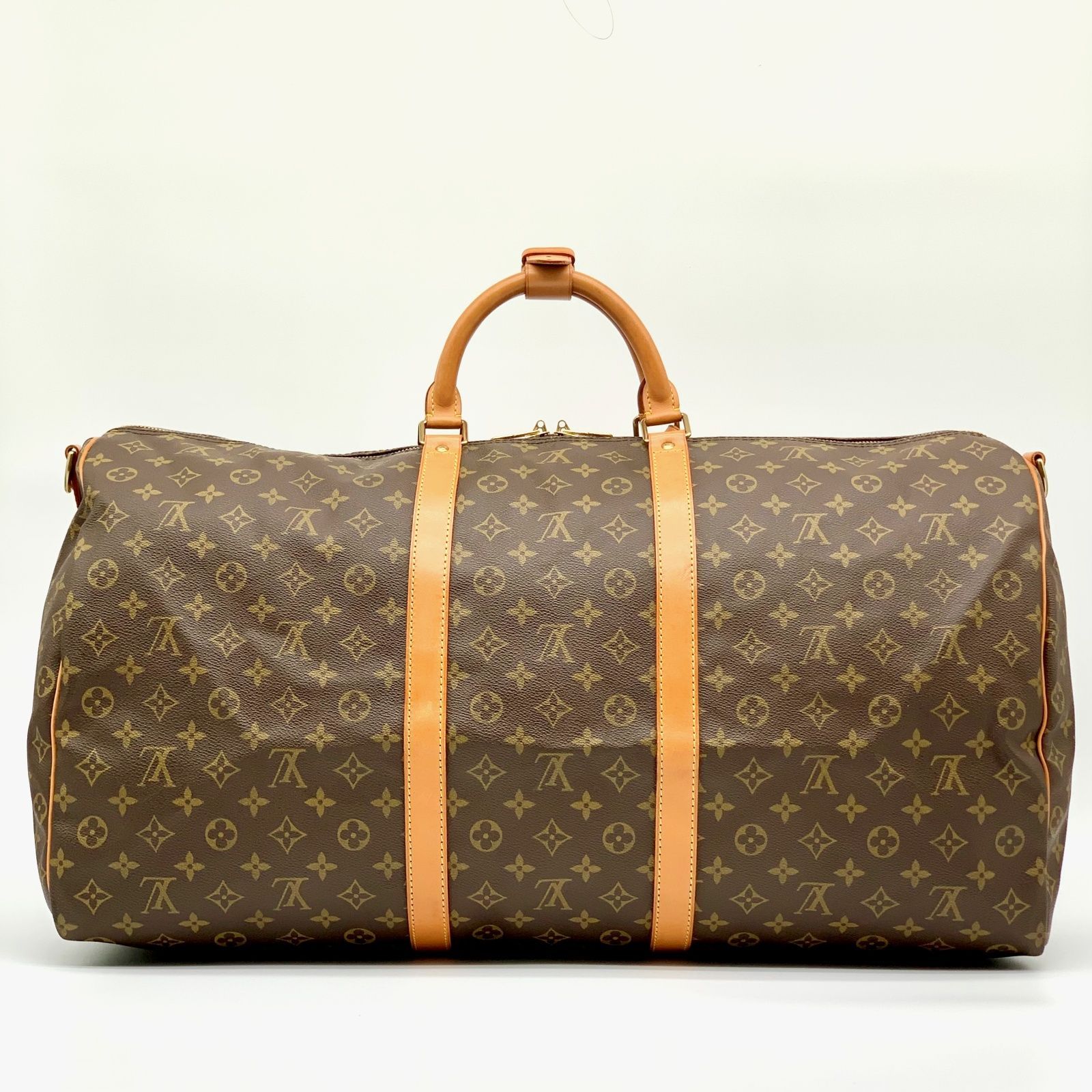 LOUIS VUITTON キーポル・バンドリエール 60 モノグラム ボストン