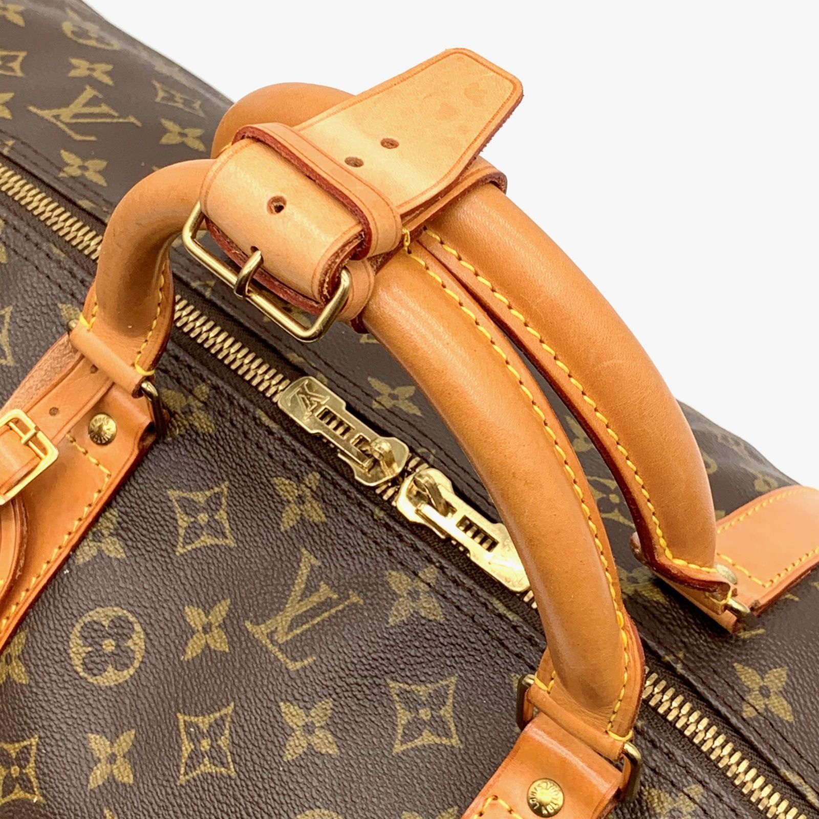 LOUIS VUITTON キーポル・バンドリエール 60 モノグラム ボストン