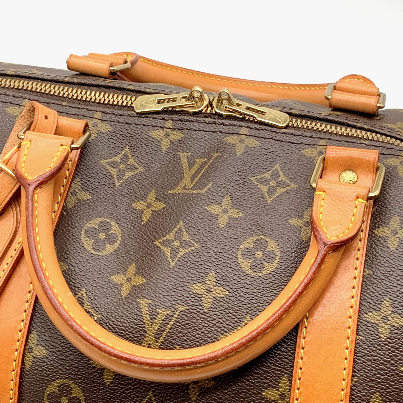 LOUIS VUITTON キーポル・バンドリエール 60 モノグラム ボストン