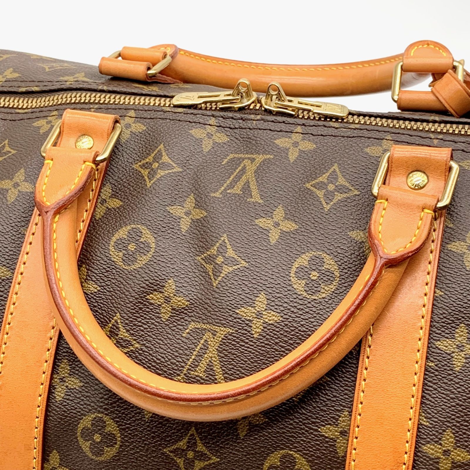 LOUIS VUITTON キーポル・バンドリエール 60 モノグラム ボストン