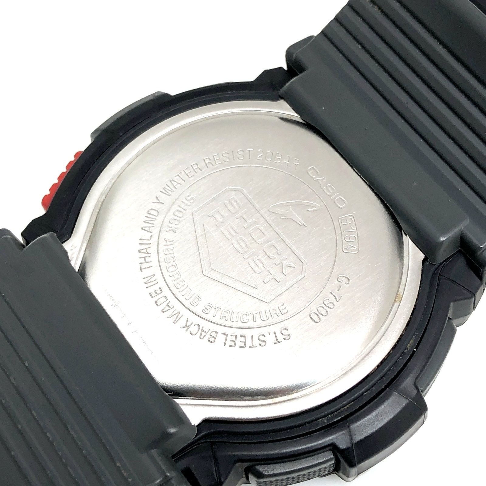 G-SHOCK ジーショック G-7900-1 大型ボタン・大型液晶採用モデル 耐