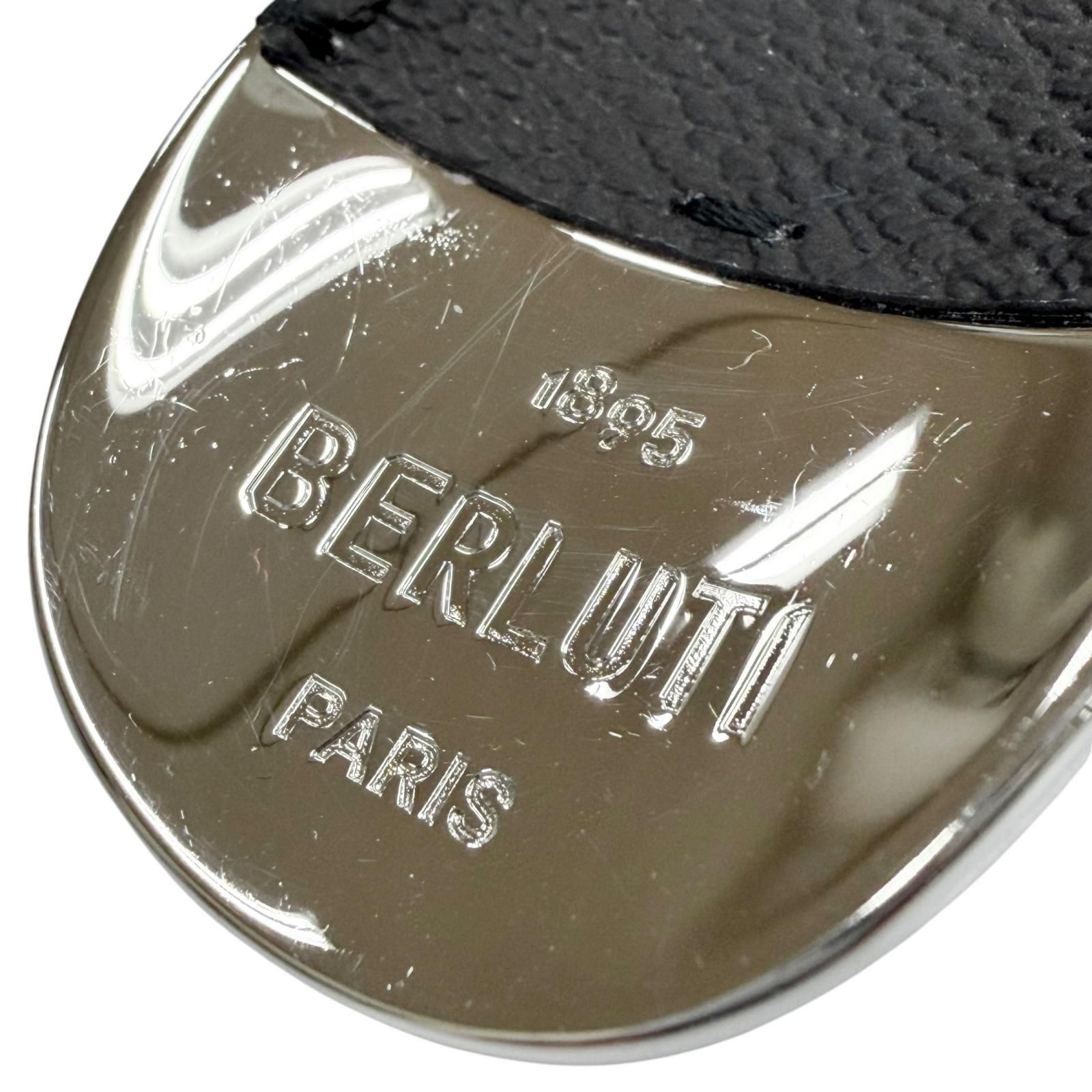 美品▽BERLUTI ベルルッティ レザーコンビ シューホーン 靴ベラ