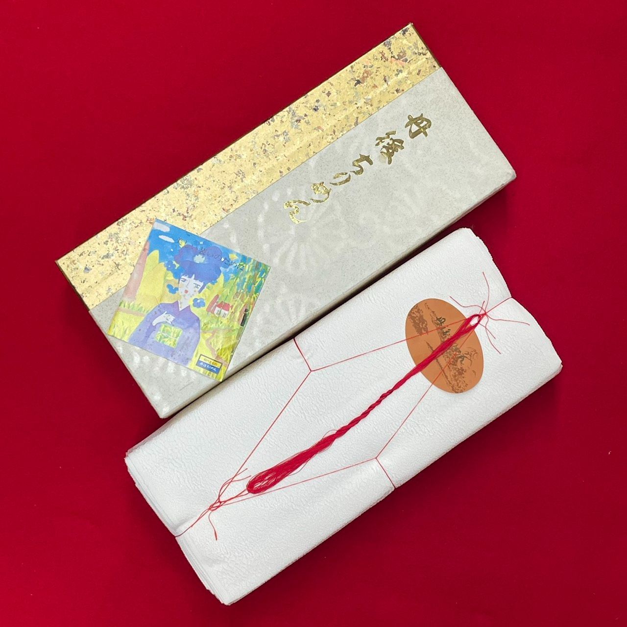 未仕立て 815g 丹後ちりめん 正絹 絹100％ 反物 ① - メルカリ