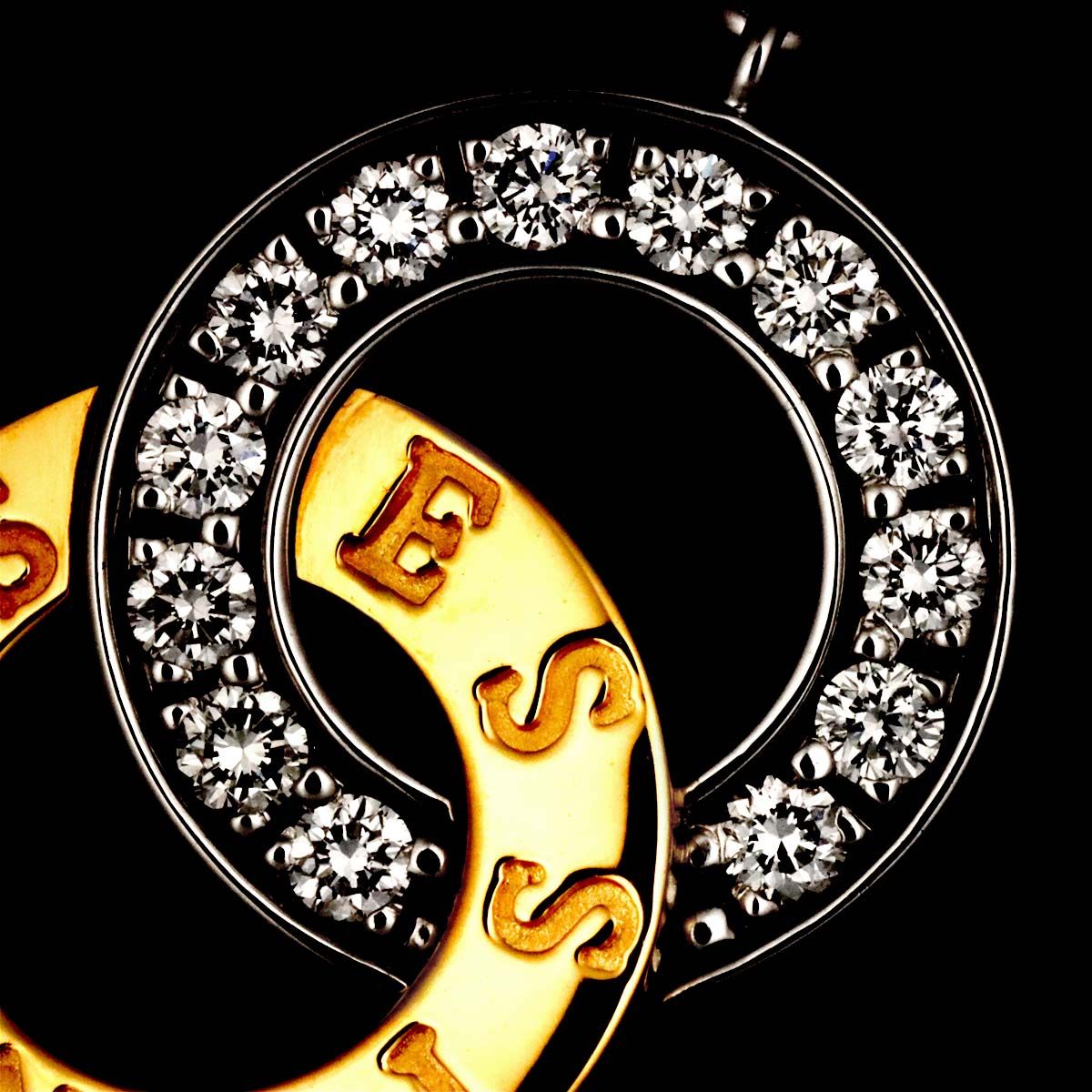 ピアジェ PIAGET ポセション ダイヤ ネックレス 42cm K18 WG YG