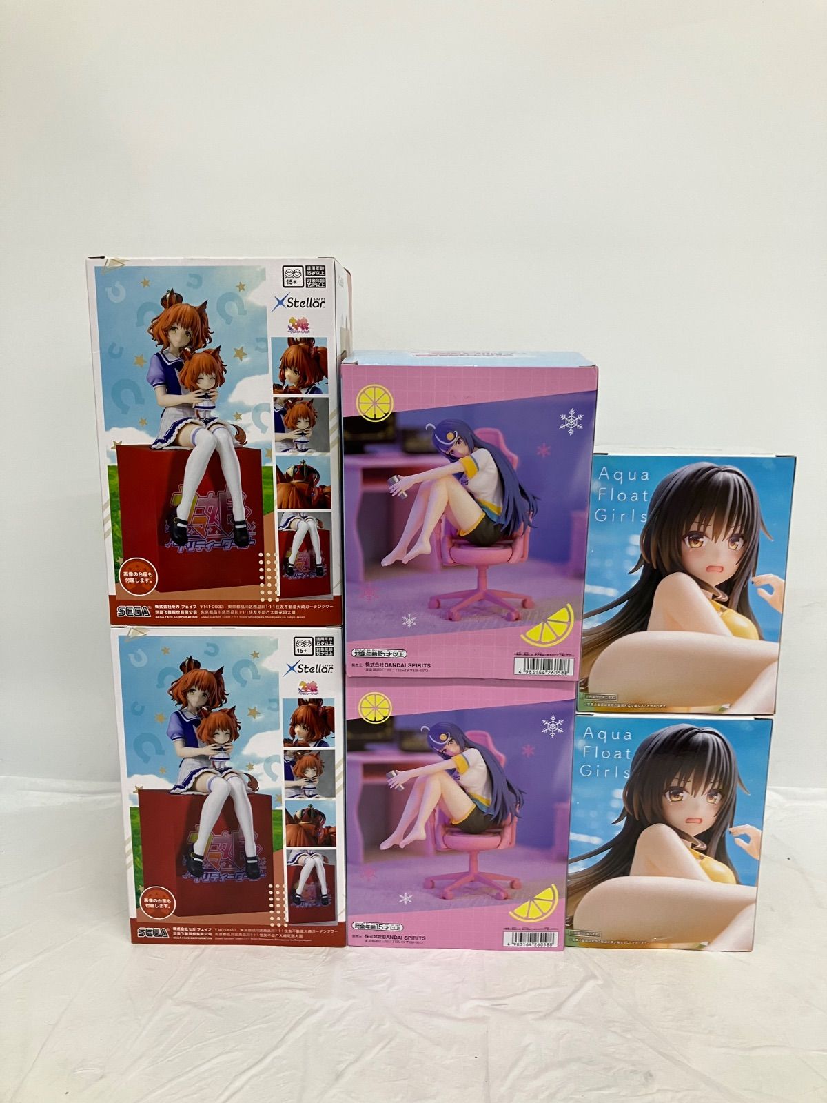 未開封 美少女フィギュアまとめ売り 3種 6個セット LF7155 f107 - メルカリ