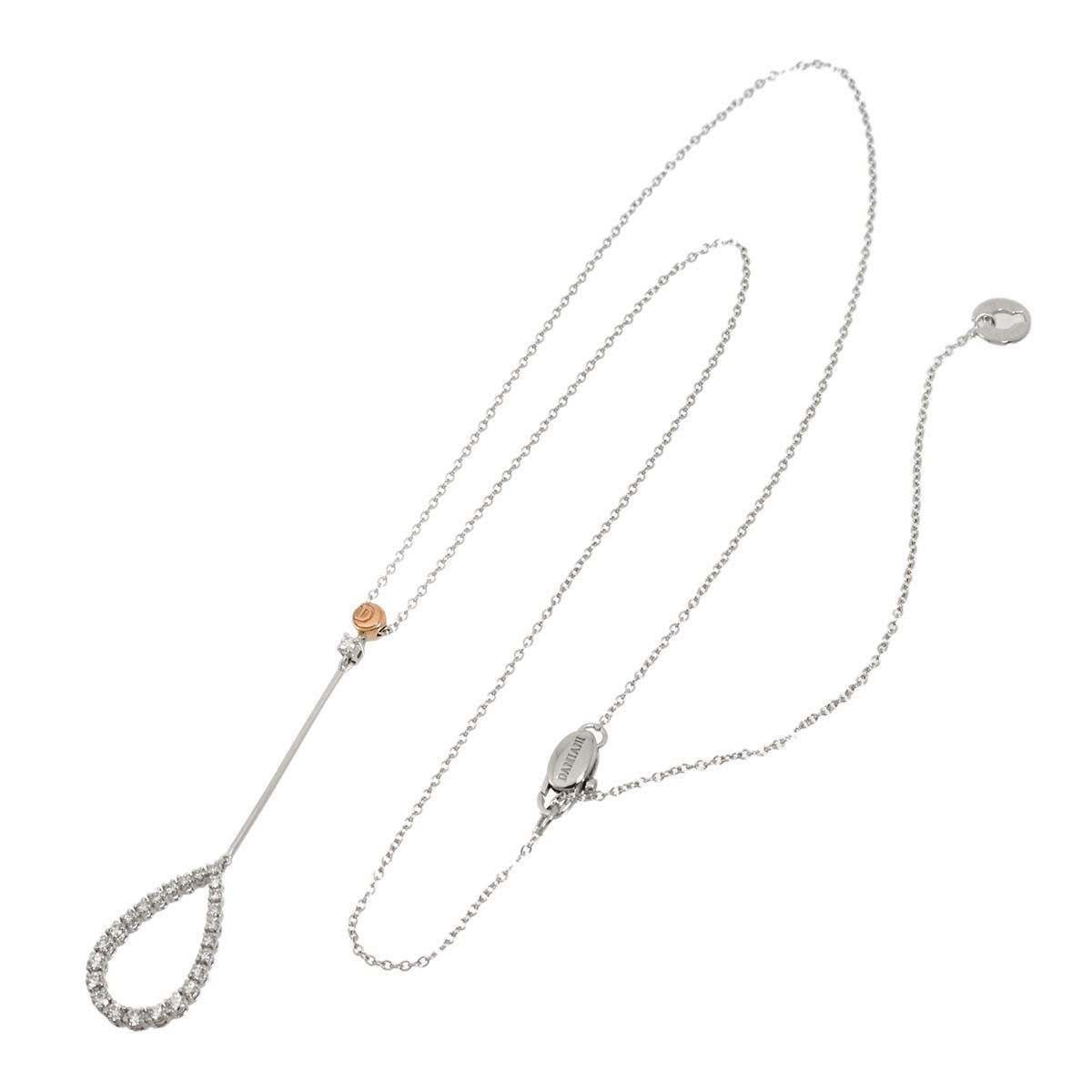 ダミアーニ DAMIANI サンセットブルーバード ダイヤ ネックレス 51cm