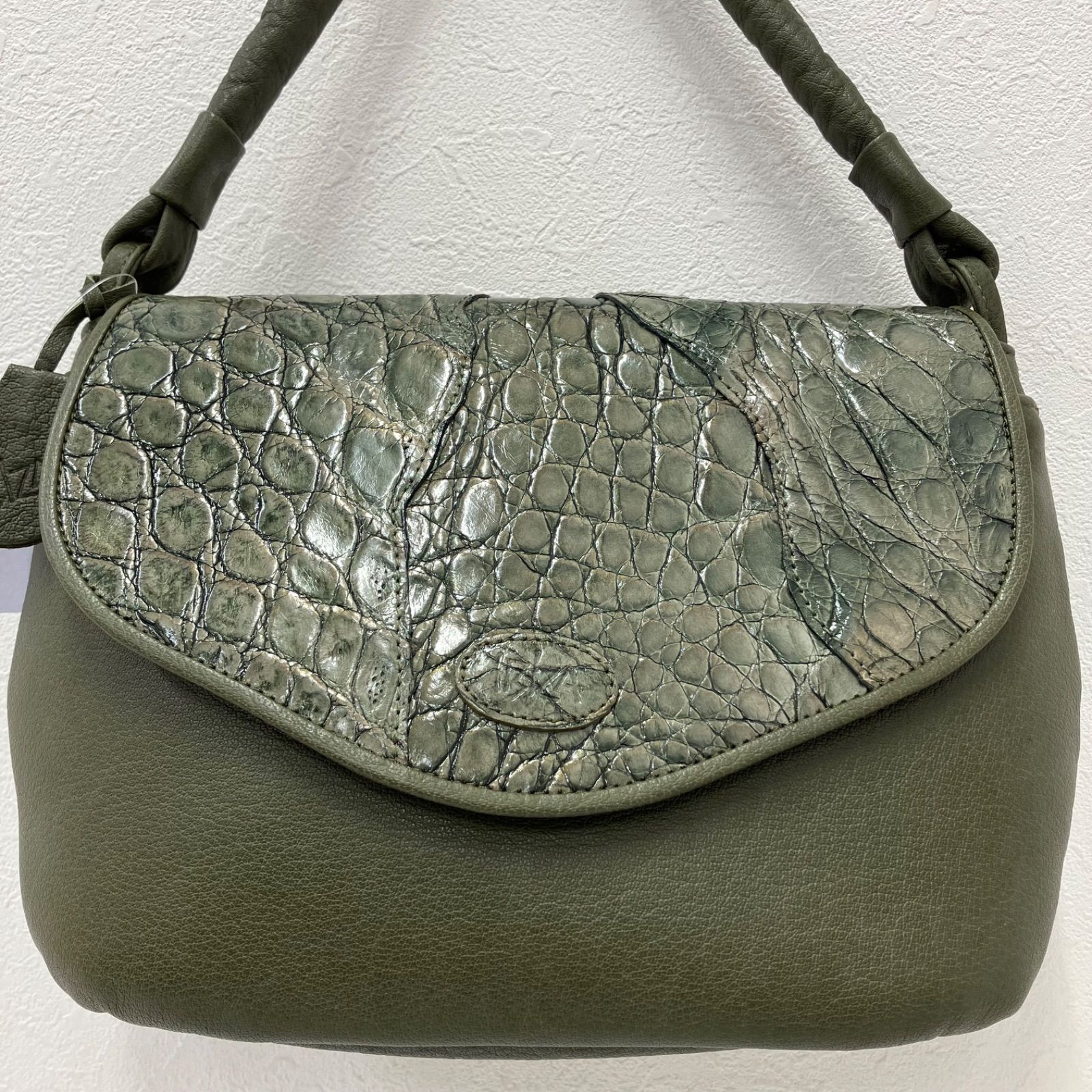 5862 【美品】 IBIZA イビサ イビザ トートバッグ ハンドバッグ ワン 