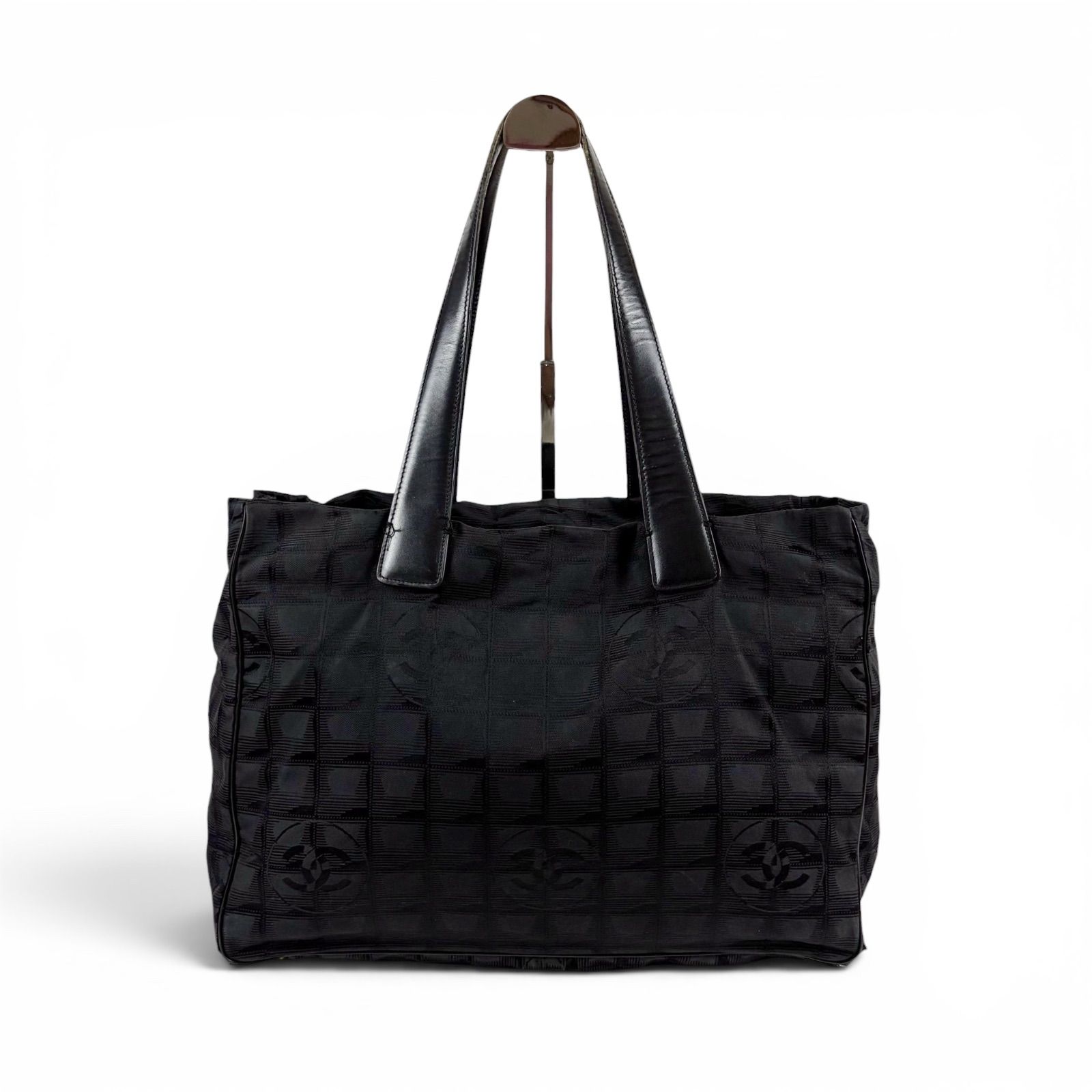 CHANEL シャネル ニュートラベルライン トートバッグ トートMM