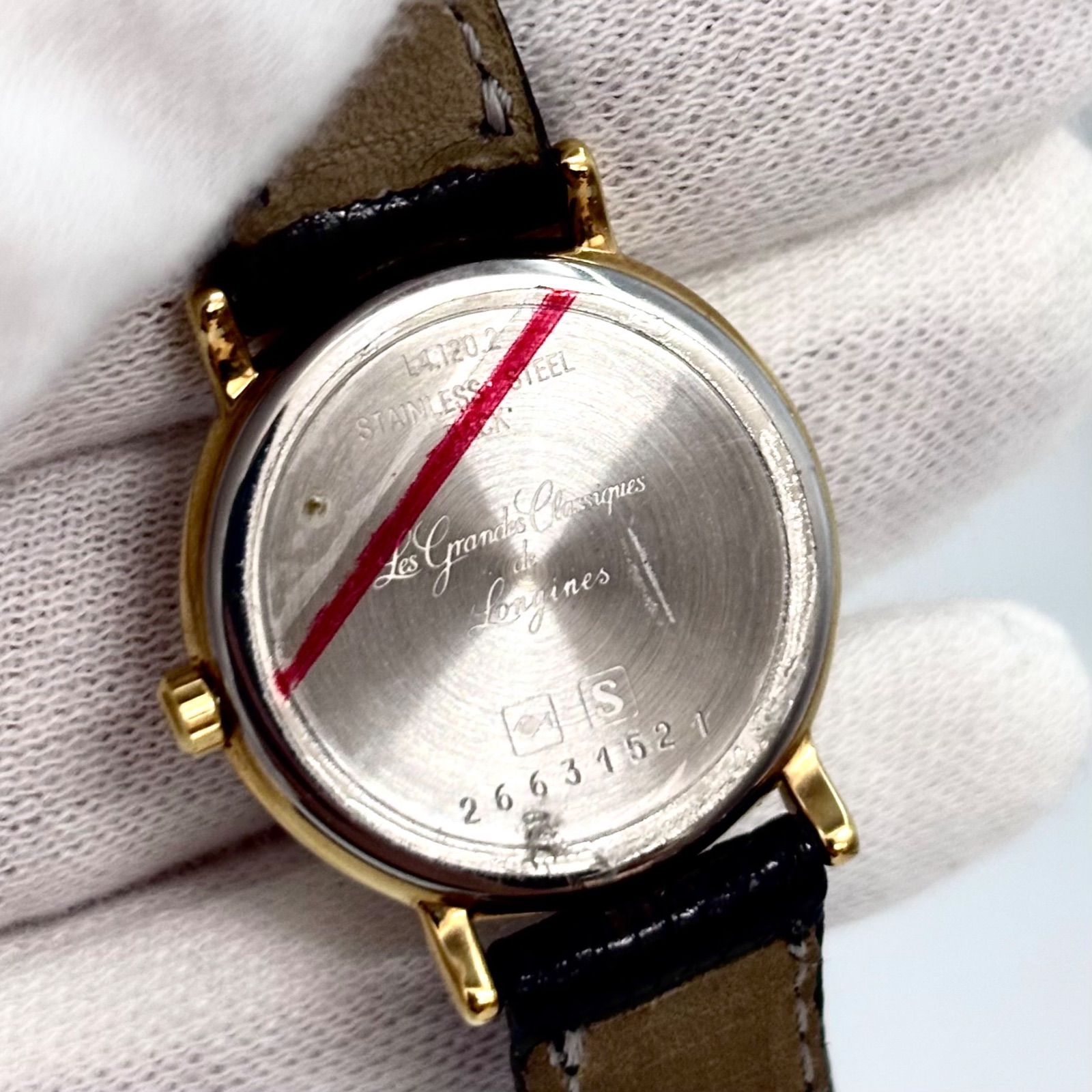 不動品✨LONGINES レディース腕時計 ラ グランドクラシック 純正ベルト 稼働/箱ギャラ有】LONGINES/ロンジン ラ グラン クラシック ドゥ