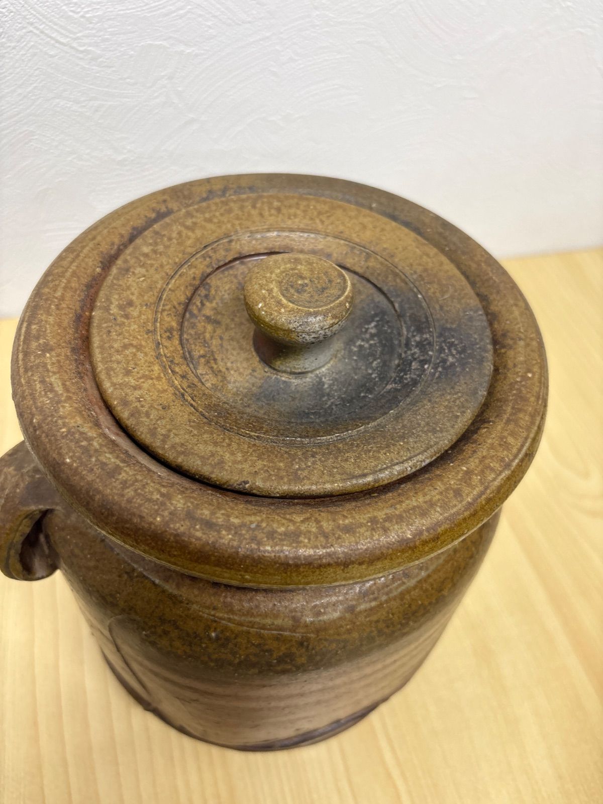 山下譲治 備前 耳付き水指 茶道具 備前作家 - メルカリ