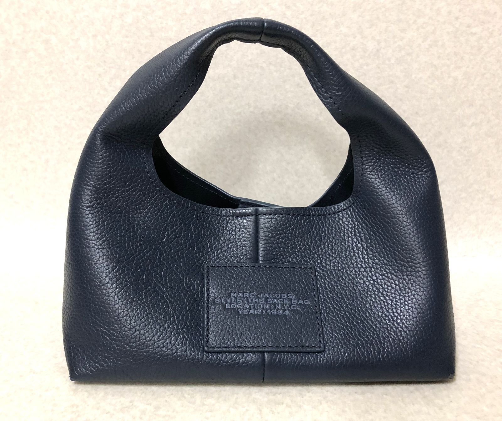D634 マークジェイコブス THE SACK BAG レザー サックバッグ ミニ
