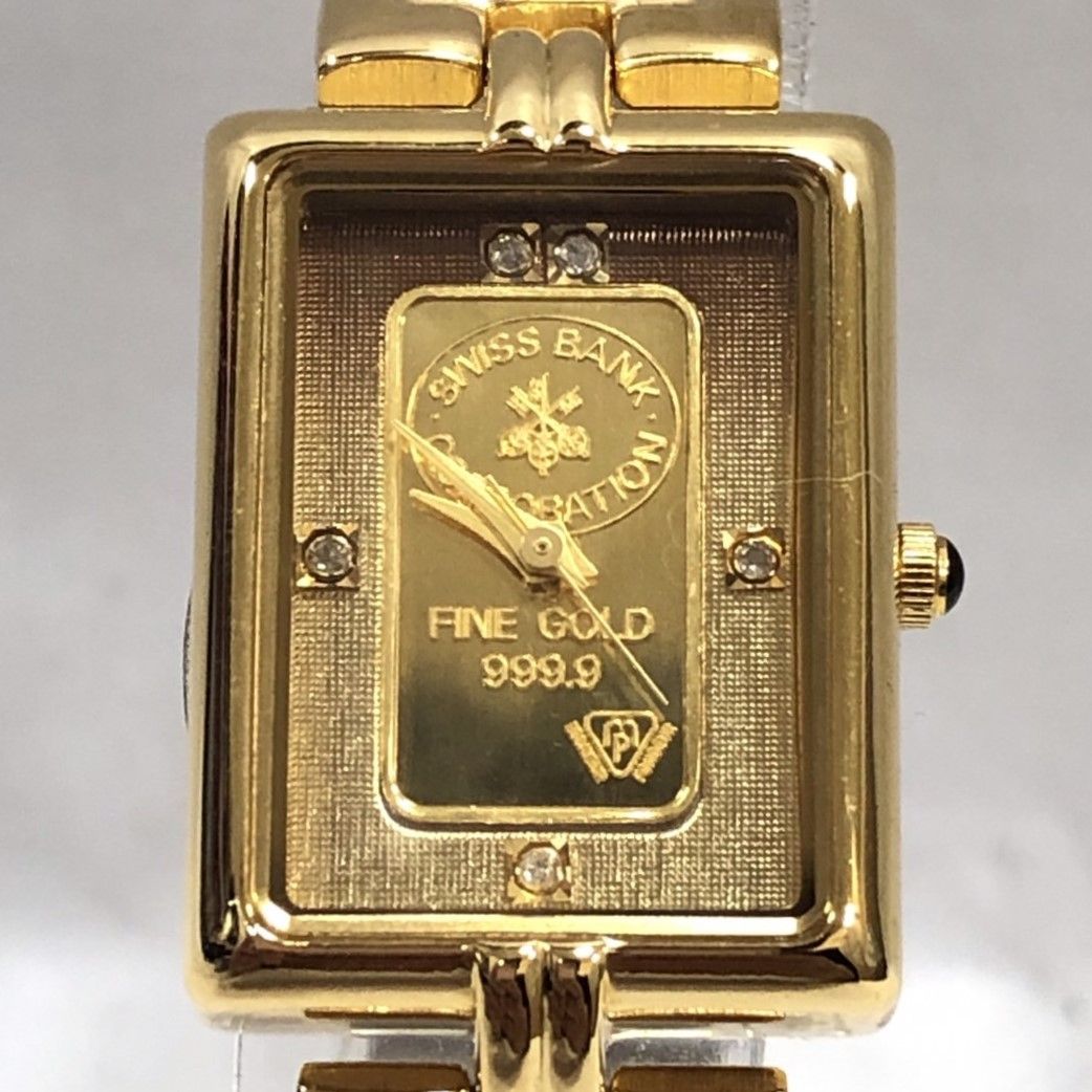 ★ELGIN エルジン FK-558-C FINE GOLD ファインゴールド アナログ レディース 腕時計 クォーツ 不動 現状品★008184 16,280円