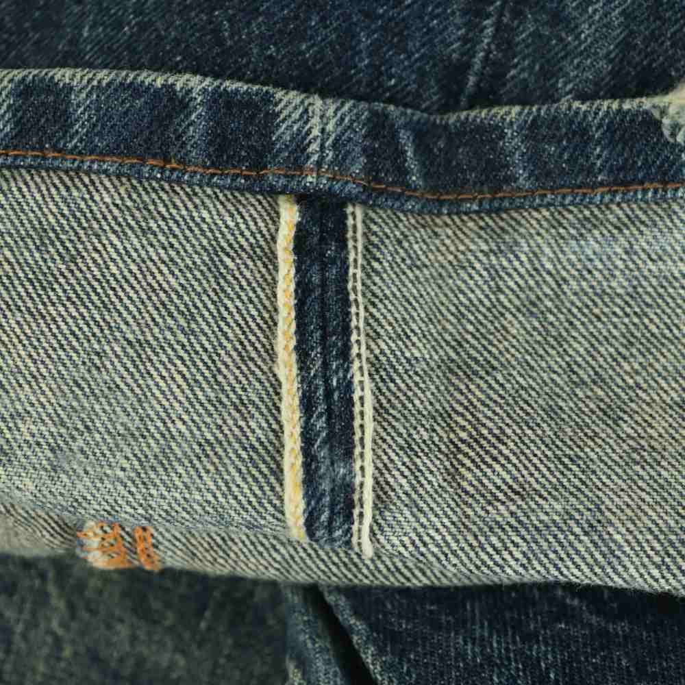 エヴィス EVISU No.2 2000 デニムパンツ ジーンズ ピンクカモメ