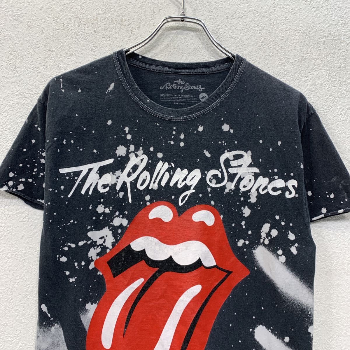 The Rolling Stones 半袖 バンドTシャツ SM ブラック ローリング