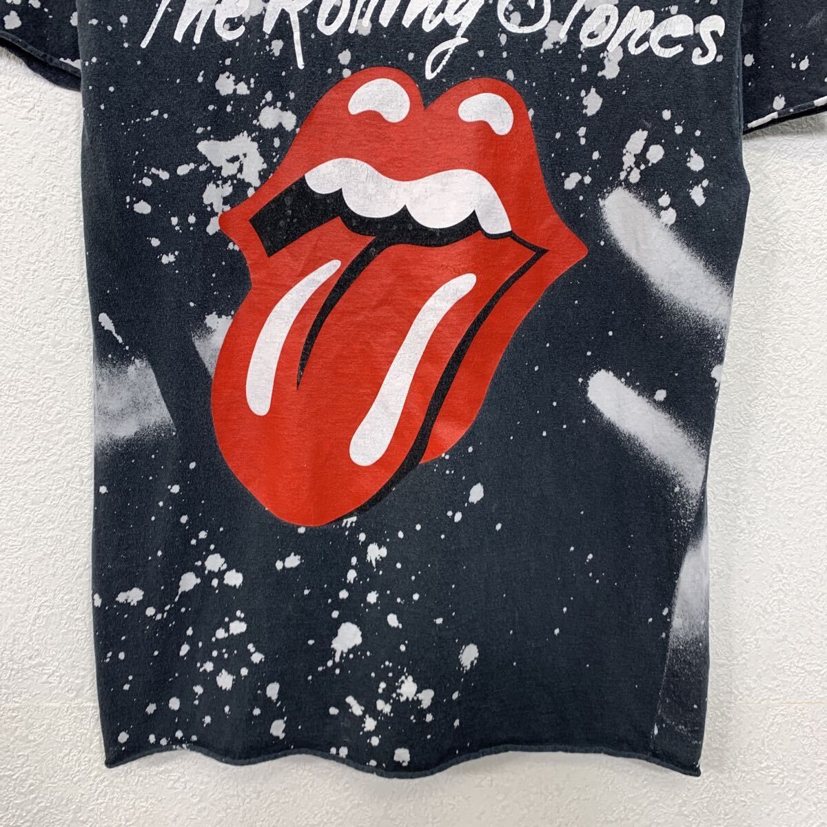The Rolling Stones 半袖 バンドTシャツ SM ブラック ローリング