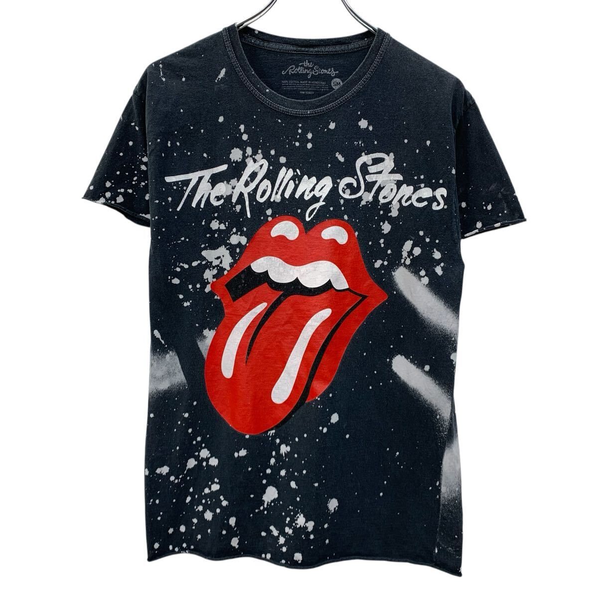 The Rolling Stones 半袖 バンドTシャツ SM ブラック ローリング
