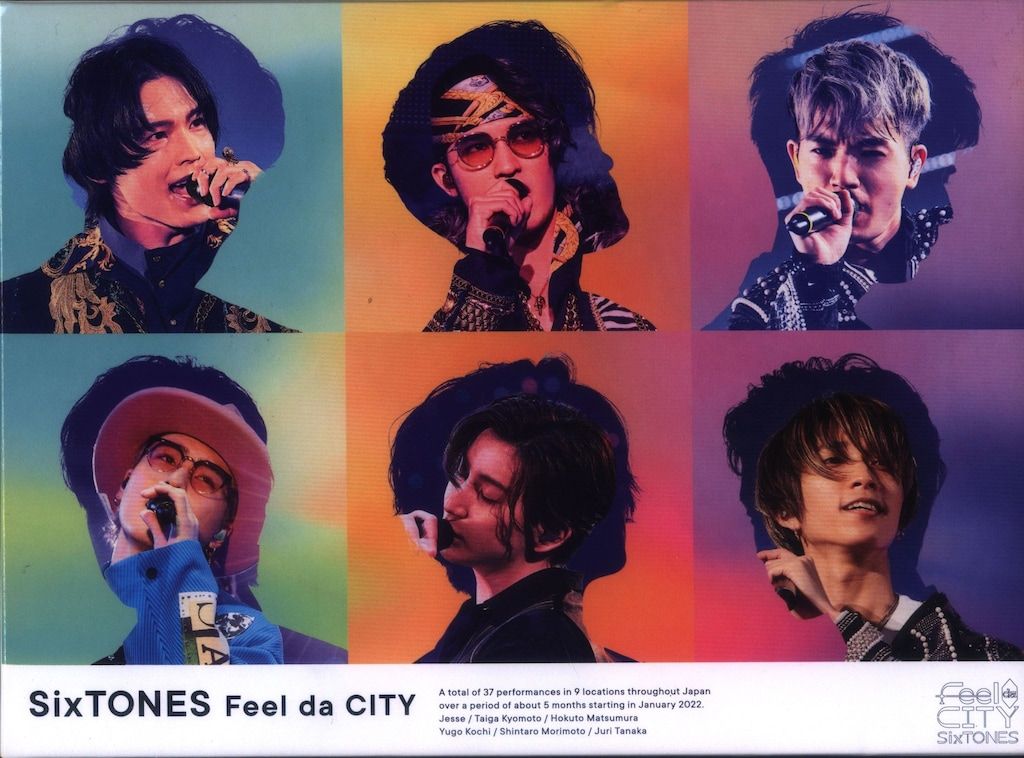 SixTONES DVD初回限定盤 Feel da CITY - メルカリ