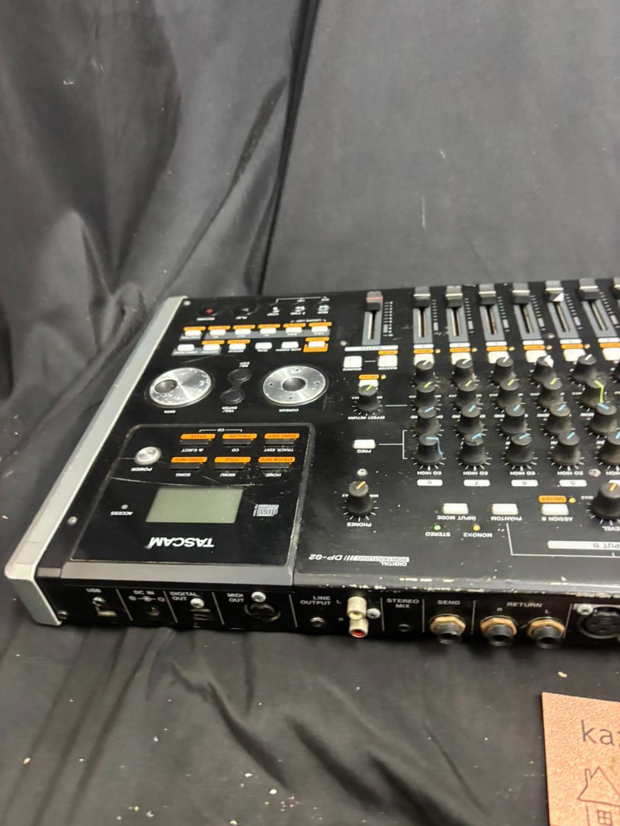 TASCAM DP-02 8トラック デジタルMTR 動作品 本体のみ マルチトラック