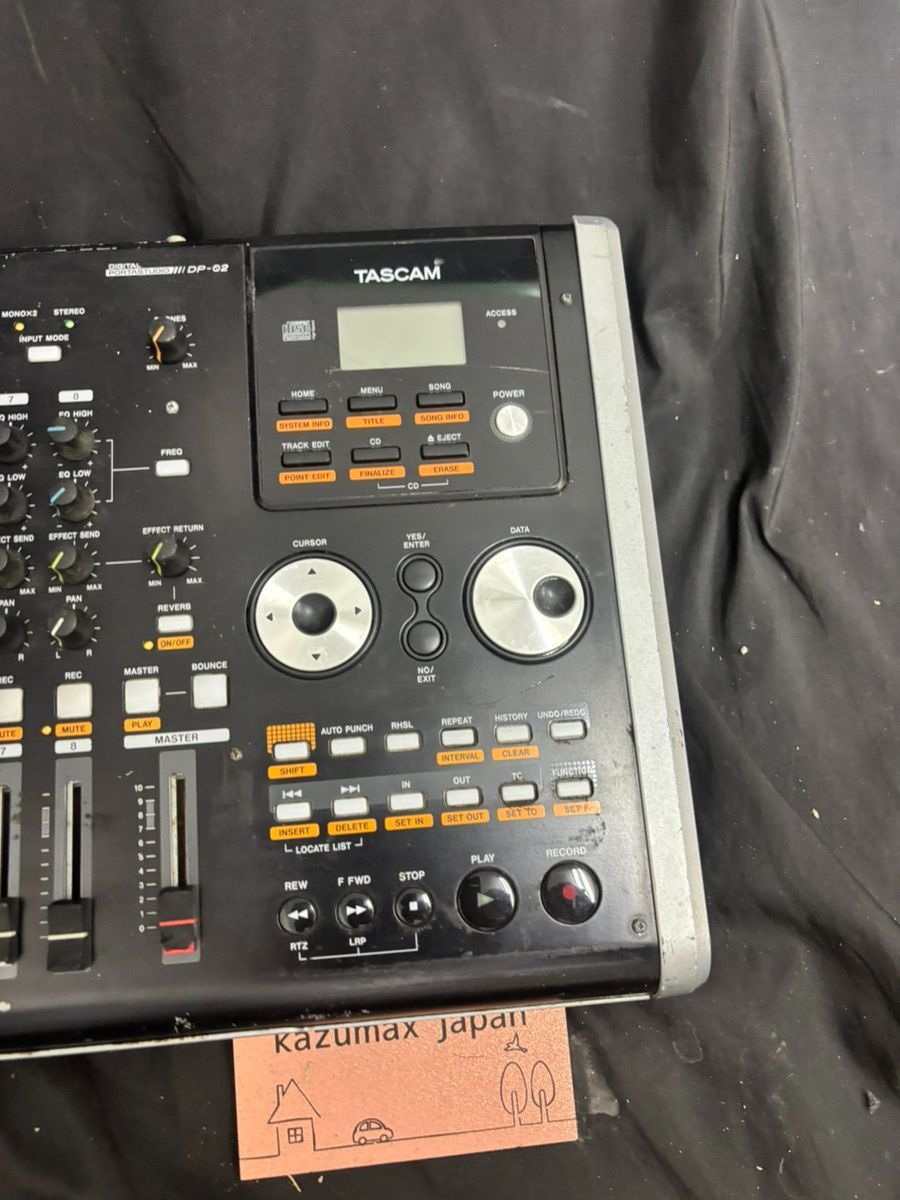 TASCAM DP-02 8トラック デジタルMTR 動作品 本体のみ マルチトラック