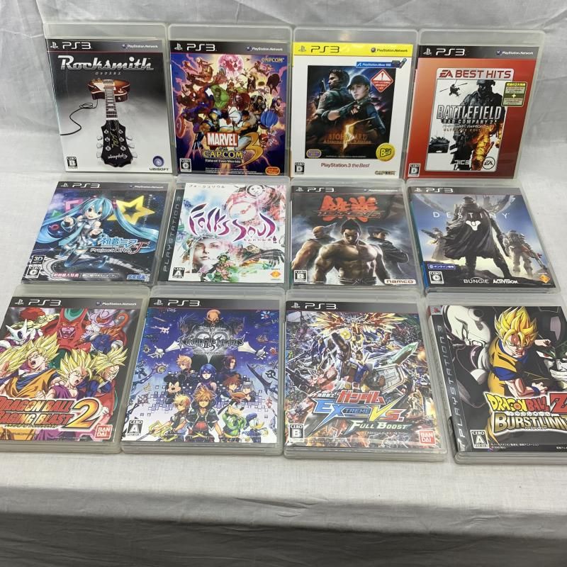 中古】TVｿﾌﾄS）ジャンク)PS3ソフト&アケコン まとめ売り[91