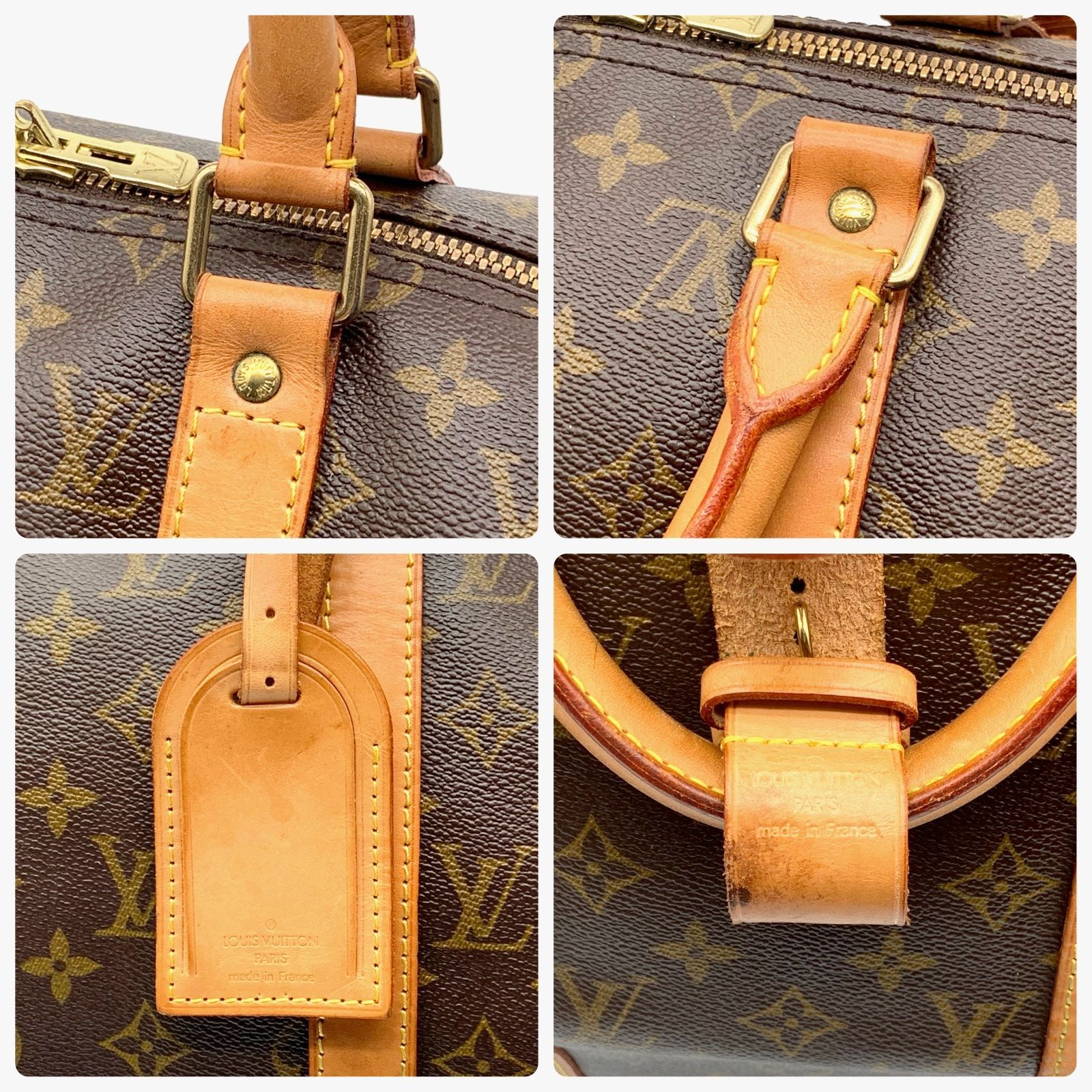LOUIS VUITTON キーポル バンドリエール 50 モノグラム ボストンバッグ