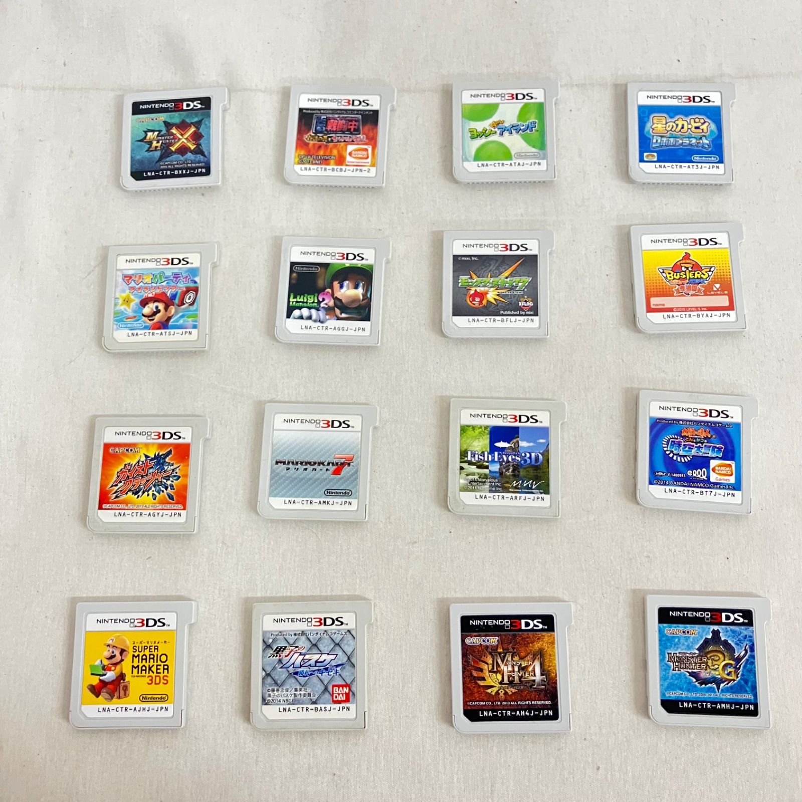 中古 Nintendo 3DS ソフトのみ 16枚セット YD7016U c069 - メルカリ