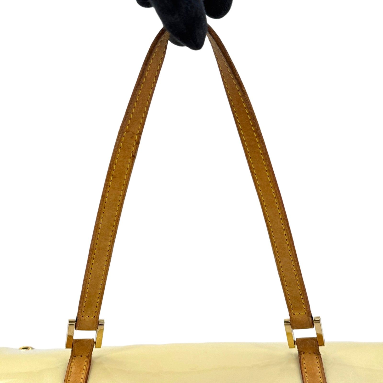 LOUIS VUITTON ベッドフォード ヴェルニ クリーム エナメル