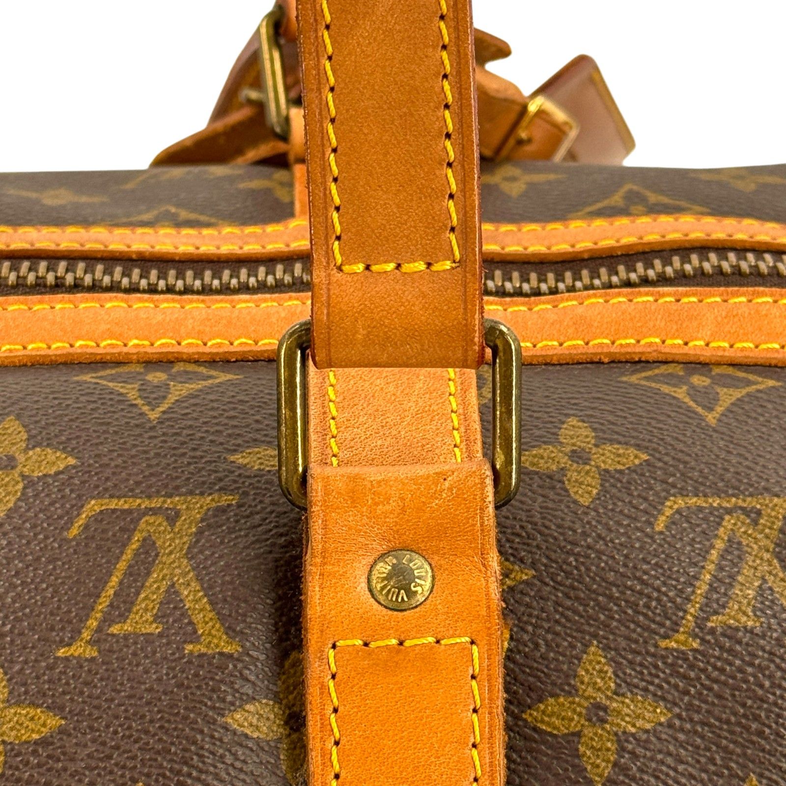 LOUIS VUITTON サック・スープル45 モノグラムキャンバス ブラウン