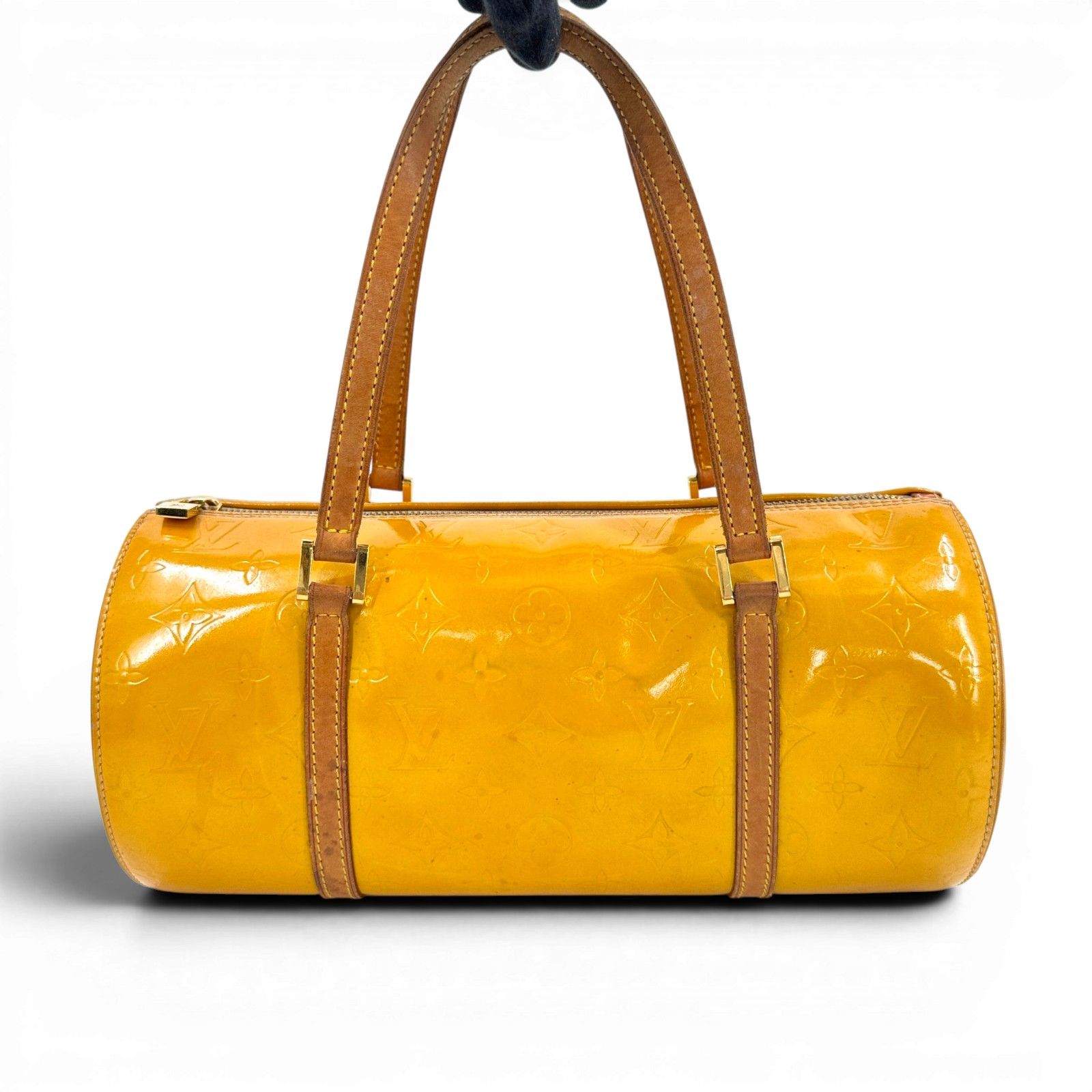 Louis Vuitton イエロー　エナメル ボストンバッグ　ヴェルニ LOUIS VUITTON ベッドフォード ヴェルニ イエロー エナメル