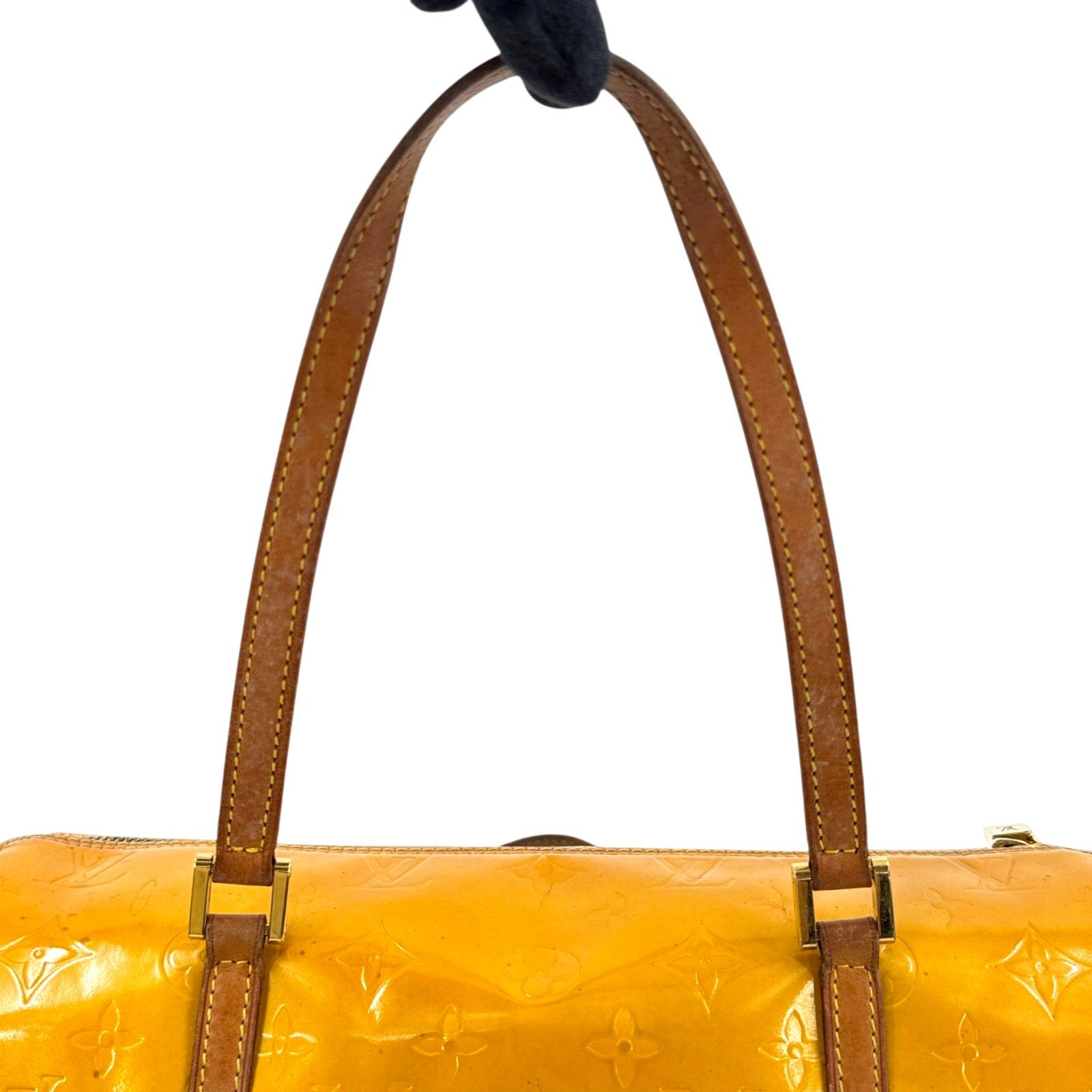 Louis Vuitton イエロー　エナメル ボストンバッグ　ヴェルニ LOUIS VUITTON ベッドフォード ヴェルニ イエロー エナメル