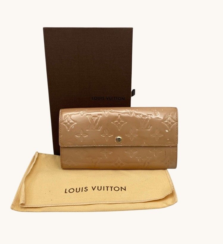 LOUIS VUITTON ルイヴィトン ヴェルニ ポルトフォイユ・サラ M91522 長