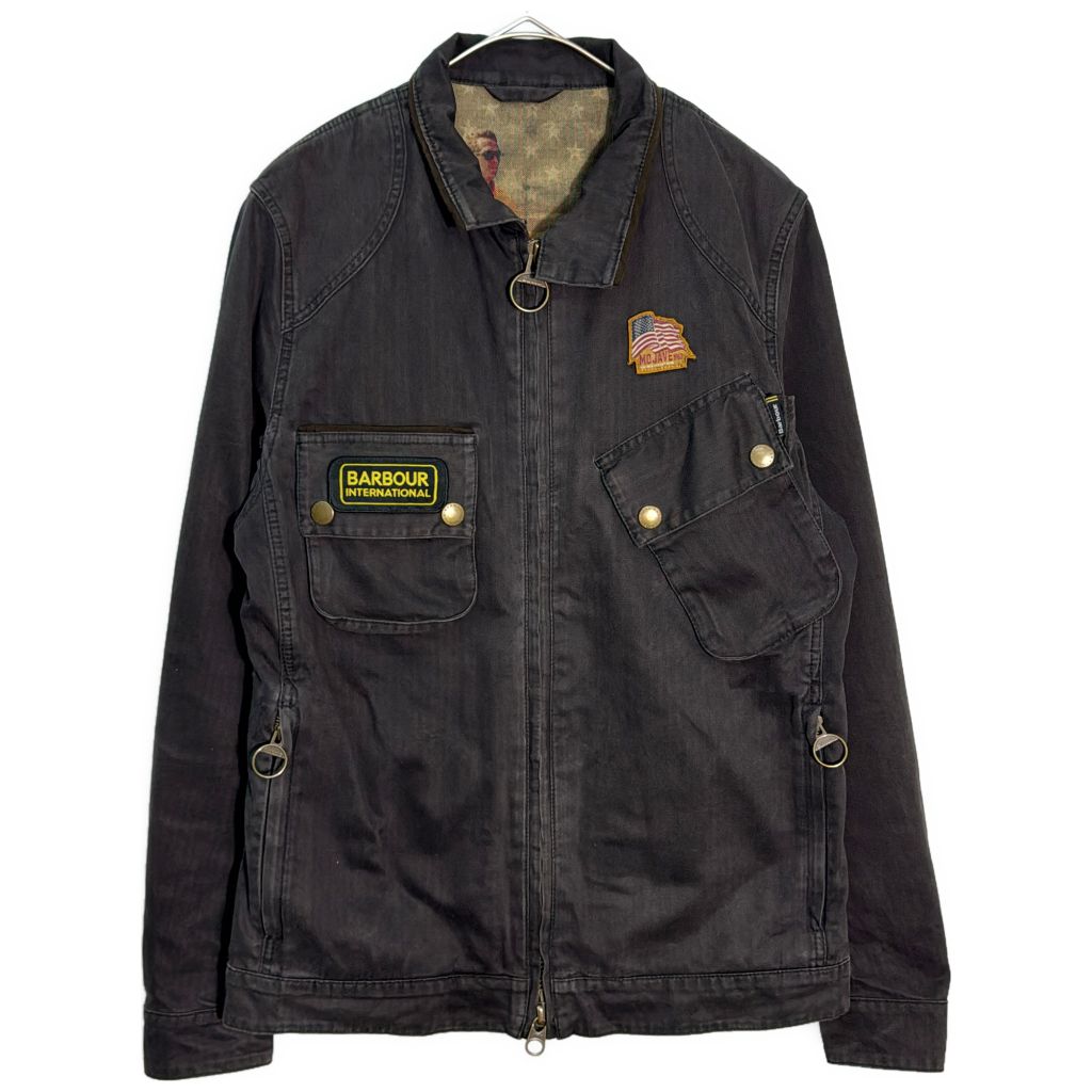 Barbour バブアー モーターサイクルジャケット ユーロ ブラック(メンズ