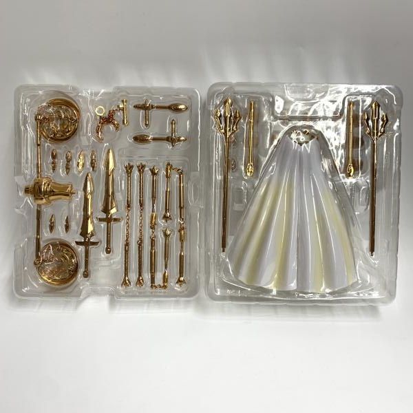 中古】開封・ﾊﾟｰﾂ欠品)聖闘士聖衣神話EX ライブラ童虎&老師 ～ORIGINAL