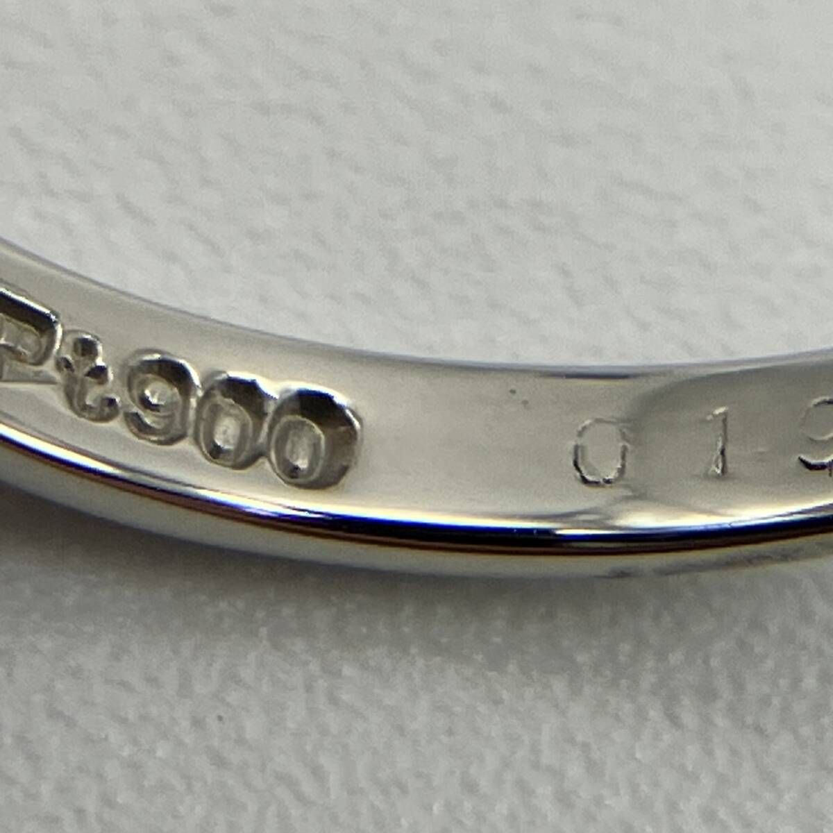 ソーティング付き Pt900 プラチナ 天然エメラルド 天然ダイヤモンド