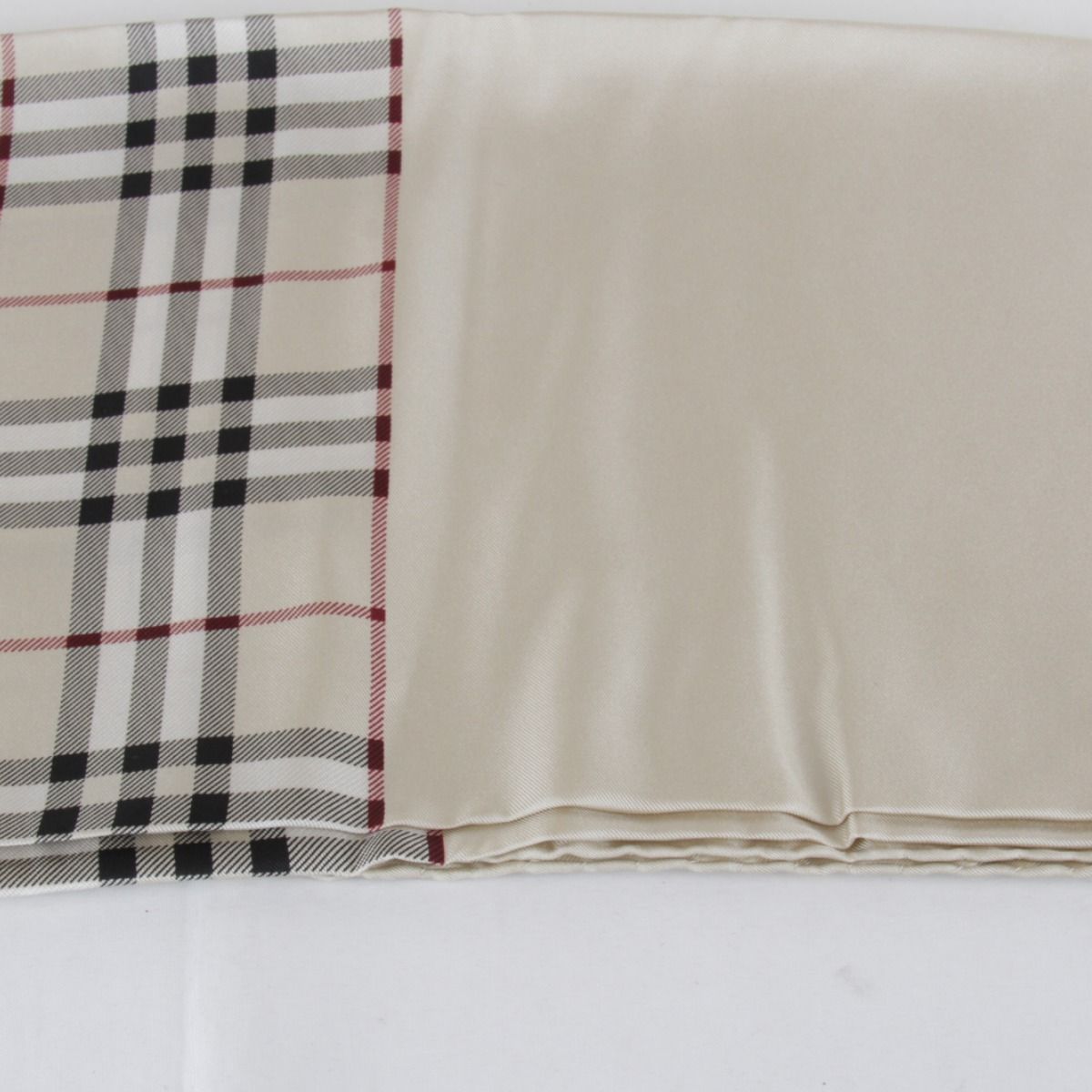 美品『USED』BURBERRY【バーバリー】 ノバチェック シルク100