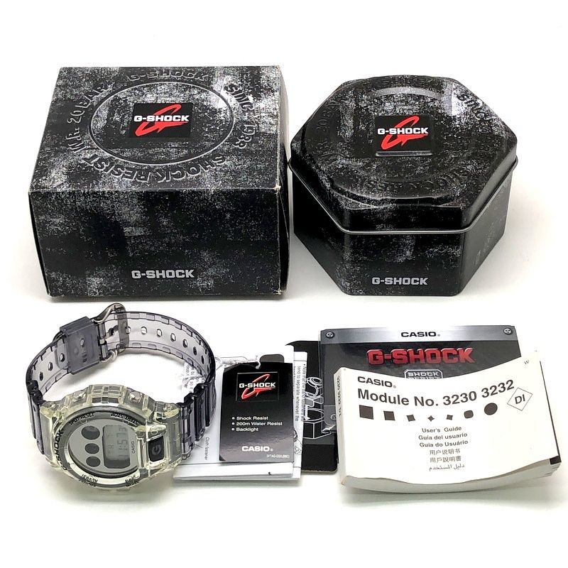 G-SHOCK ジーショック DW-6900SK-1 Clear Skeleton クリアスケルトン