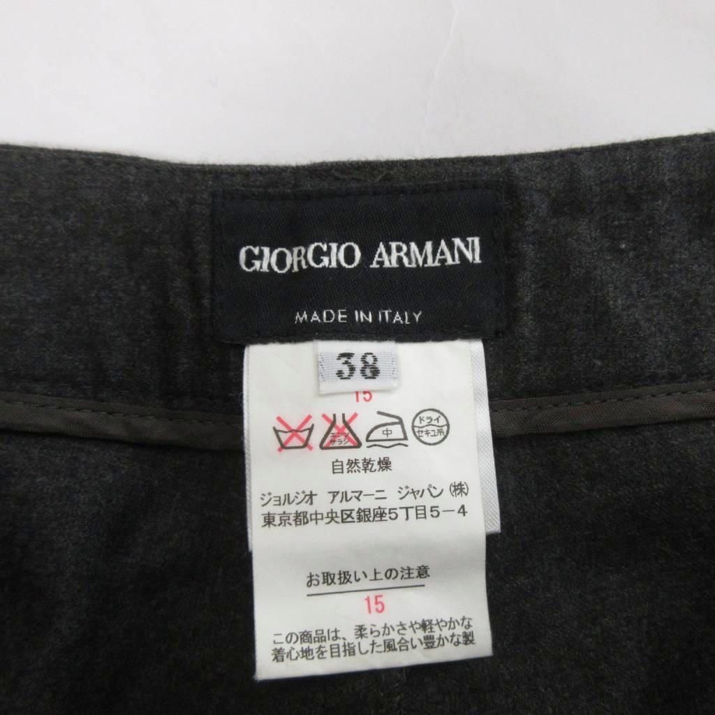 ジョルジオアルマーニ GIORGIO ARMANI スラックス パンツ ウール