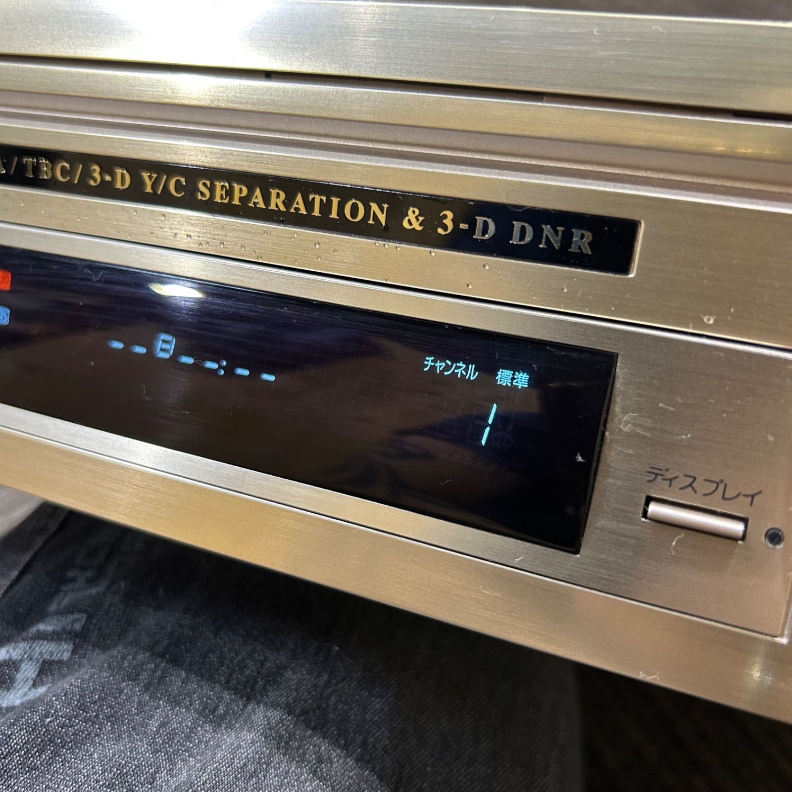EXCITEオーバーe50デッキジャンク品 SGM】ジャンク SHARP S-VHS ビデオデッキ VC-ES20B - メルカリ